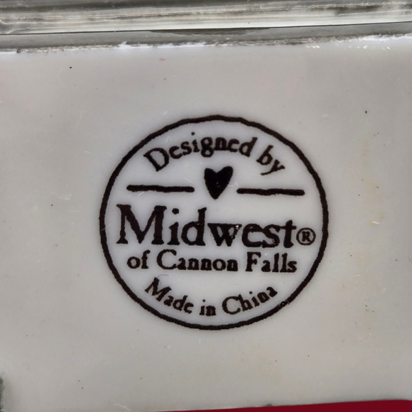 VTG Midwest of Cannon Falls PHB Porcelain Hinged Trinket Box Grill with Steak - Picture 8 of 11